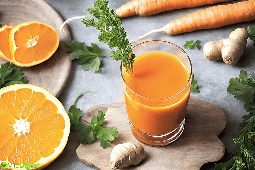 Carrot Orange Ginger Juice