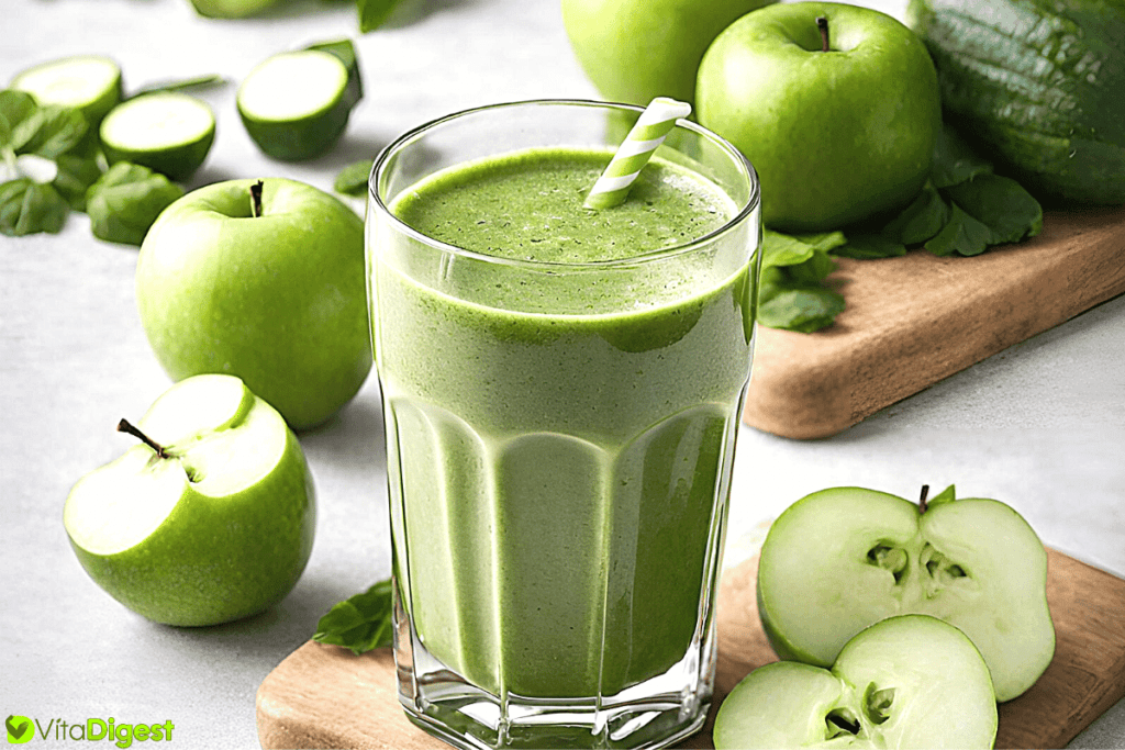 Green Apple Spinache Juice