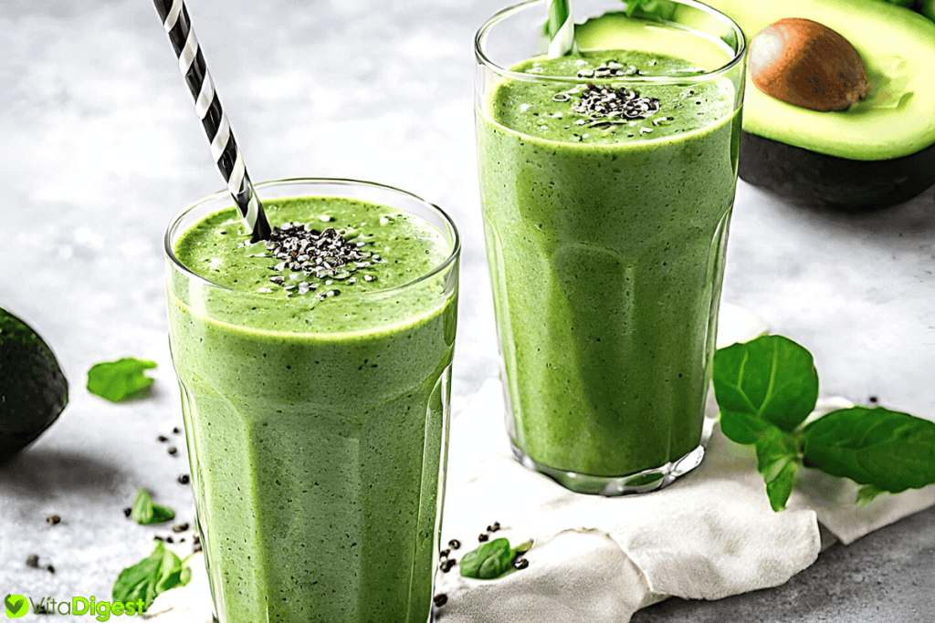 green detox fasting smoothie